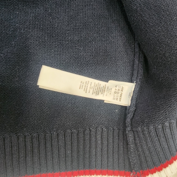 [ JOE FRESH] boys size Medium,( 7-8) long sleeve button down cardigan jacket. - Picture 16 of 16